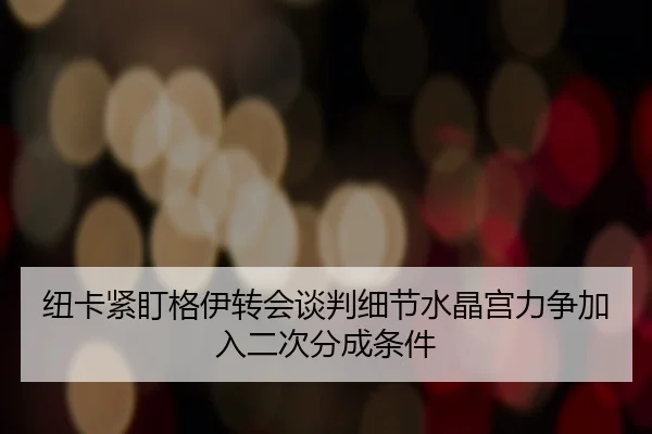 纽卡紧盯格伊转会谈判细节水晶宫力争加入二次分成条件